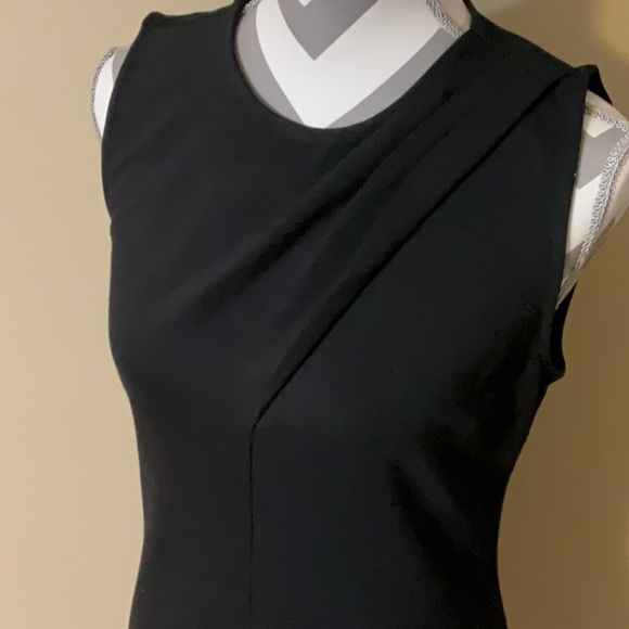 Black Midi Talbots Dress - Size 4 - Picture 2 of 7